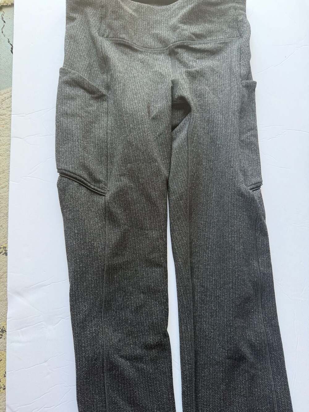 Lululemon Speed Up Tight Power Luxetreme Variegated Knit Herringbone 4